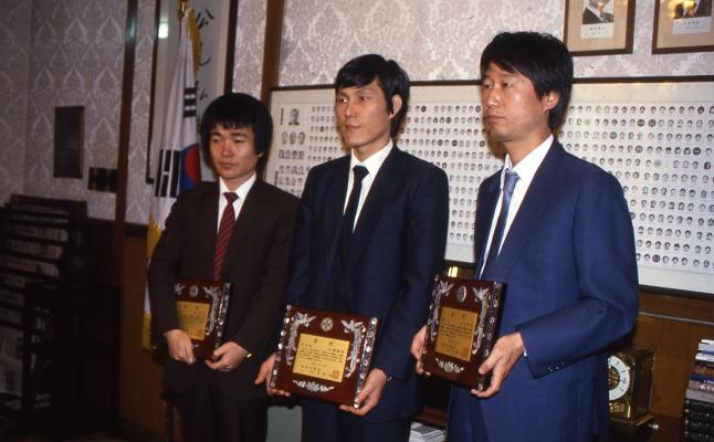 조훈현 서봉수 30기 국수시상.이관철 아마국수 시상.1987